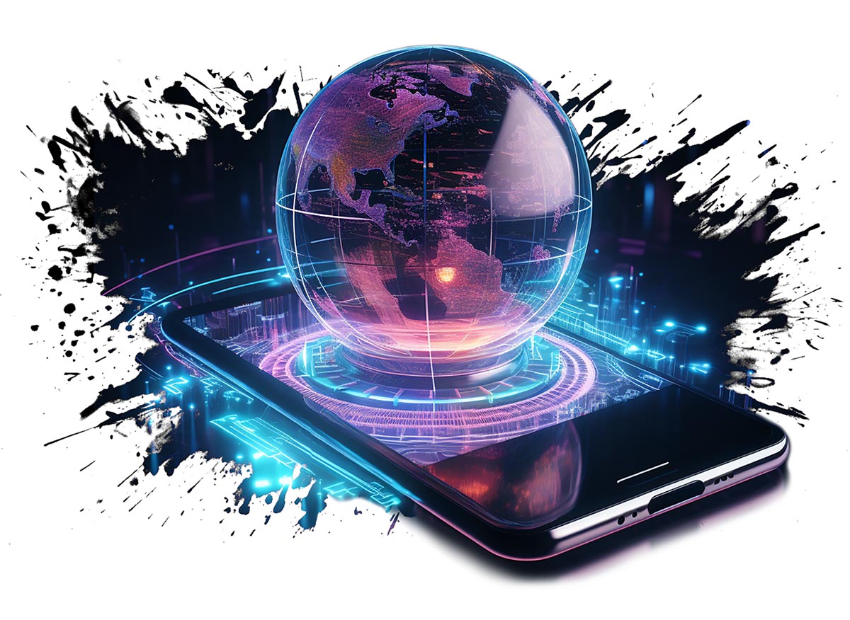 5G Global Telephony Concept Artwork