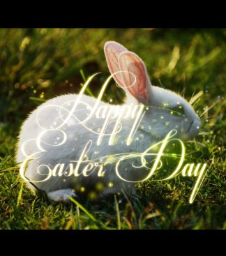 Cute Happy Easter Bunny 2