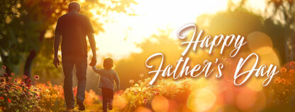 Happy Father's Day Banner - Paternal Bond