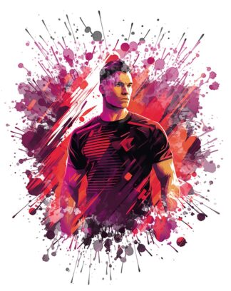 Proud Man Splash Artwork