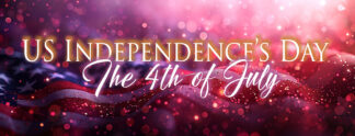 US Independence's Day Banner - The 4th of July
